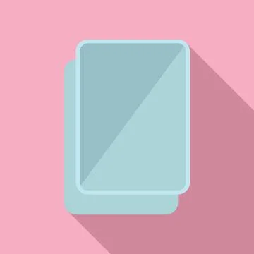 Tablet replace screen icon flat vector. Mobile broken Stock Illustration