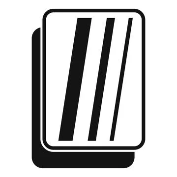 Tablet replace screen icon simple vector. Mobile broken Stock Illustration