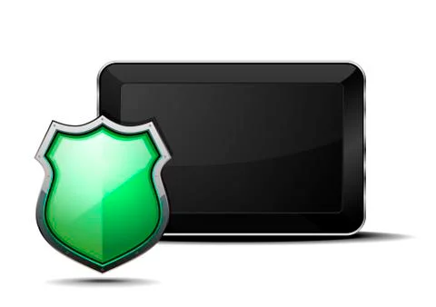 Tablet security Stock Illustration