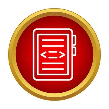 Tablet showing coding, programming, and software development concepts Stock Illustration