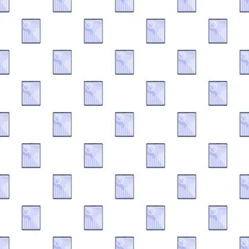 Tablet showing data statistics chart seamless pattern 스톡 일러스트