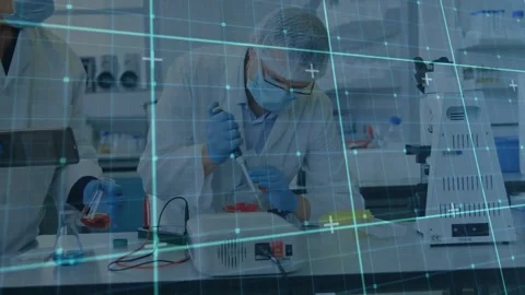 Tablet showing plan starting lab duo pip... | Stock Video | Pond5