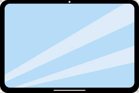 Tablet, touch screen, technology (1) Stock Illustration