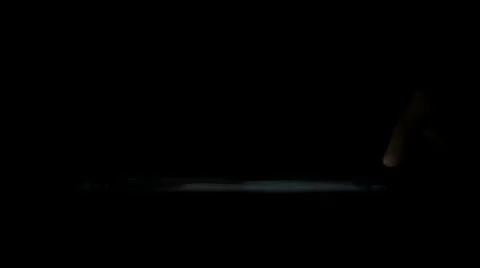 Tablet Touchscreen Stock Footage 29229310