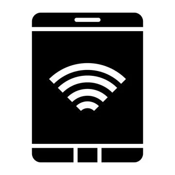 Tablet Vector Icon Design Illustration Stock Illustration