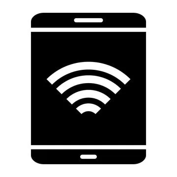 Tablet Vector Icon Design Illustration Stock Illustration