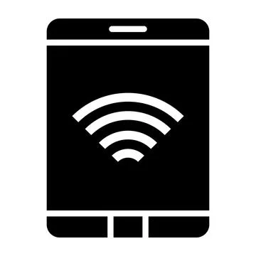 Tablet Vector Icon Design Illustration Stock Illustration
