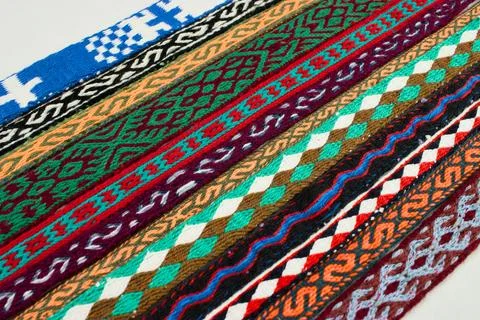Tablet woven bands Stock Photos