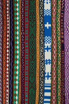 Tablet woven bands Stock Photos