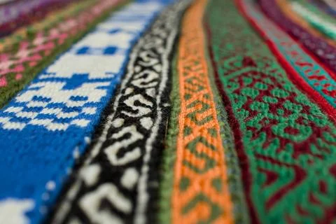 Tablet woven bands Stock Photos