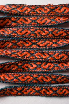 Tablet woven bands Stock Photos