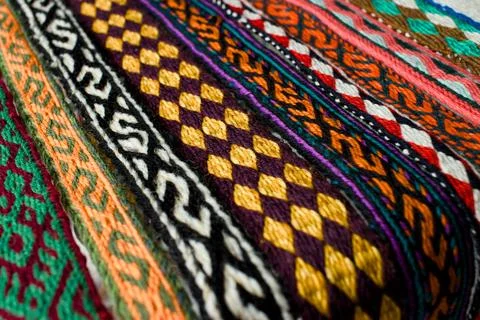 Tablet woven bands Stock Photos