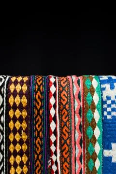 Tablet woven bands Stock Photos