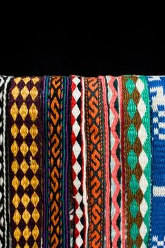 Tablet woven bands Stock Photos