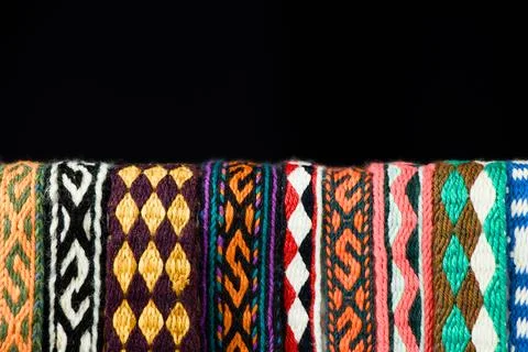 Tablet woven bands Stock Photos