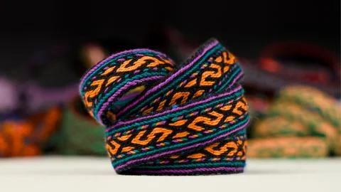 Tablet woven bands Stock Photos