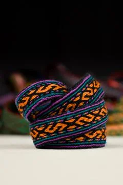 Tablet woven bands Stock Photos