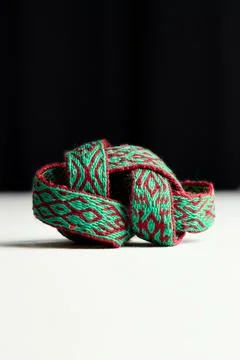 Tablet woven bands Stock Photos