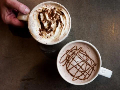 Tabletop Coffee Stock Photos