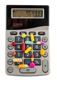 Tablets and calculators 스톡 사진