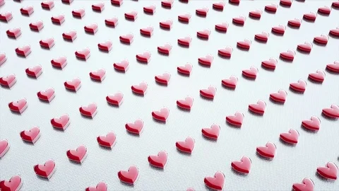 Tablets and pills packed. heart, cardio pills. Mooving camera. Medical concept.  Stock Footage 73889490