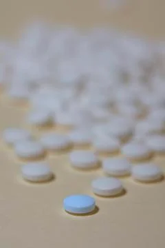 Tablets on beige Stock Photos