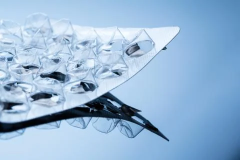 Tablets in blister pack Stock Photos