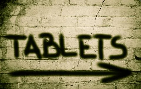 Tablets concept Stock Illustration