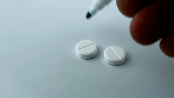 Tablets in a heart Stock Footage 86151162