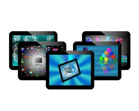 Tablets Illustrazione stock