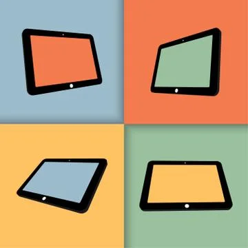 Tablets Stock Illustration