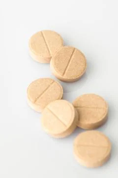 Tablets on a light background Stock Photos