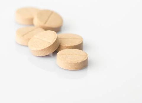 Tablets on a light background Stock Photos