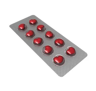 Tablets of love # 3 Stock Illustration