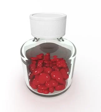 Tablets of love Stock Illustration