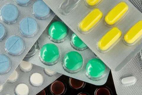 Tablets medicine Stock Photos
