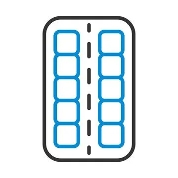 Tablets Pack Icon Stock Illustration