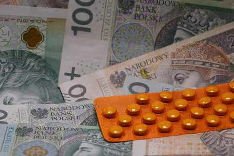 Tablets in the package 写真素材