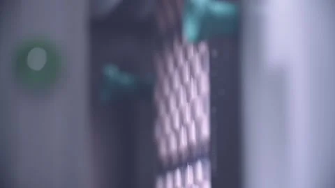 Tablets in Packages on a Conveyor Stock Footage 93766631