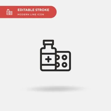 Tablets Simple vector icon. Illustration symbol design template for web mobil Stock Illustration