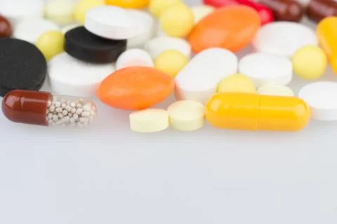 Tablets with space for text below Stock-Fotos