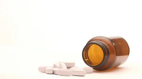 Tablets on the white background Stock Footage 10796295