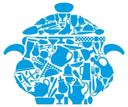 Tableware Stock Illustration