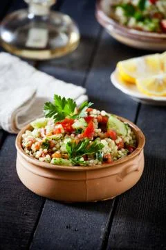 Taboule Salad Stock Photos