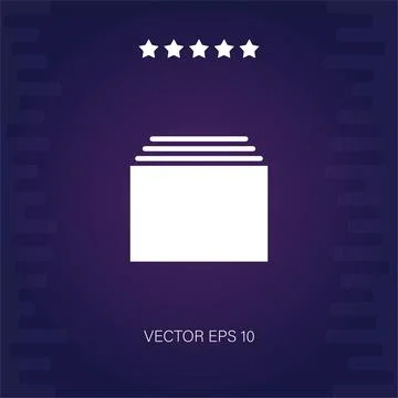 Tabs vector icon Stock Illustration