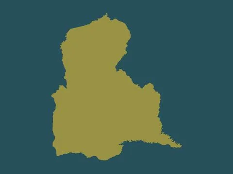 Tachira, Venezuela. Solid color shape Stock Illustration