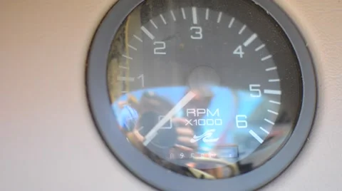 Tachometer boat 動画素材 41264340