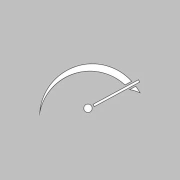 Tachometer computer symbol 스톡 일러스트