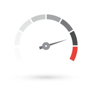 Tachometer Stock Illustration