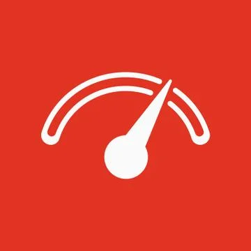 The tachometer, speedometer and indicator icon Stock-Illustration